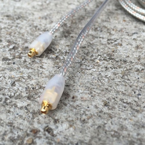 Weiß transparent audiokabel - weiß,